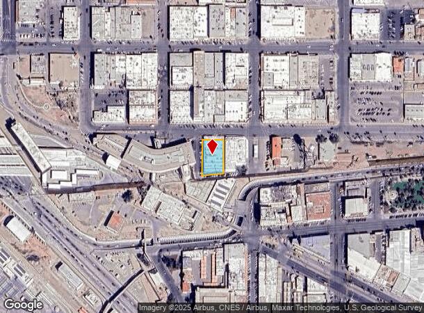  232A E 1St St, Calexico, CA Parcel Map