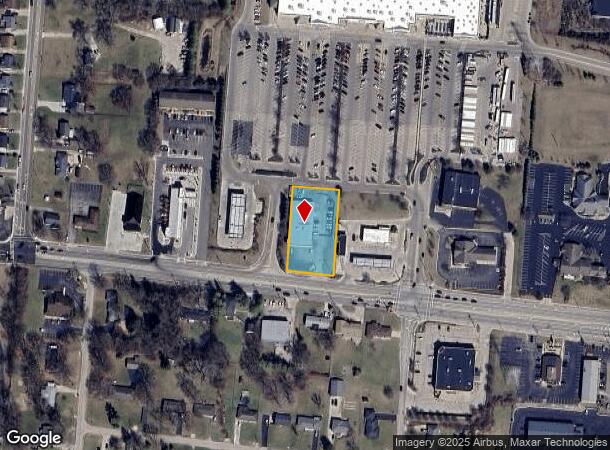 1291 E 2Nd St, Franklin, OH Parcel Map