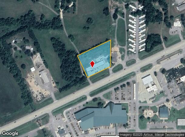 17632 S Muskogee Ave, Tahlequah, OK Parcel Map