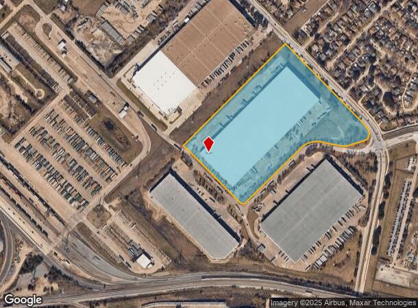  1201 Chase Rd, Mesquite, TX Parcel Map