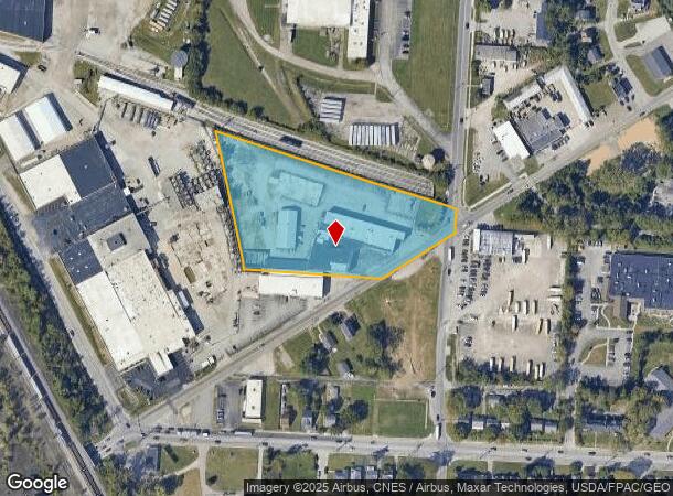 2020 Leonard Ave, Columbus, OH Parcel Map