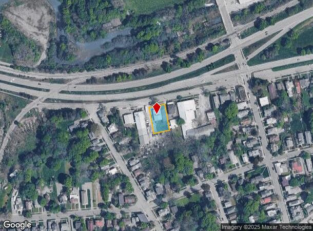 120 Clark St, Auburn, NY Parcel Map