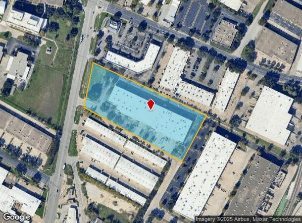 9715 Burnet Rd, Austin, TX Parcel Map
