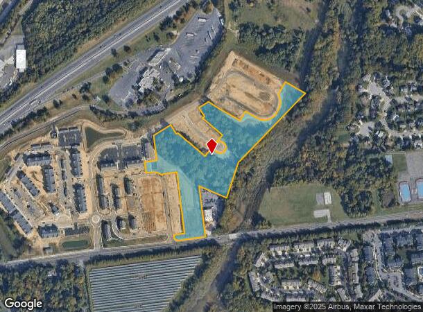  Monte Farm Rd, Mount Laurel, NJ Parcel Map