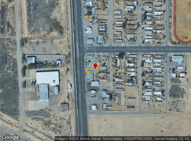 919 Main St, Anthony, TX Parcel Map