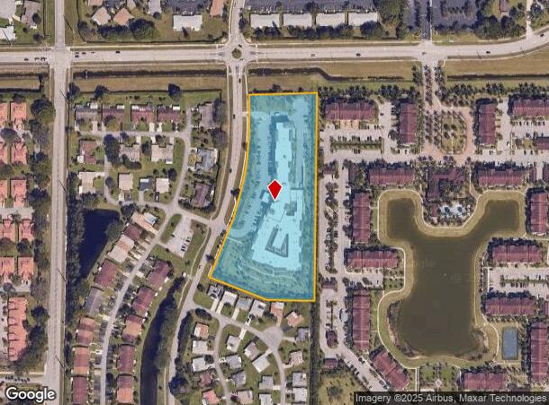 14100 Via Flora, Delray Beach, FL Parcel Map