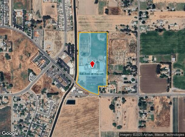  900 E D St, Lemoore, CA Parcel Map