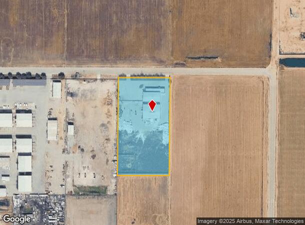 1351 E Ash Ave, Shafter, CA Parcel Map