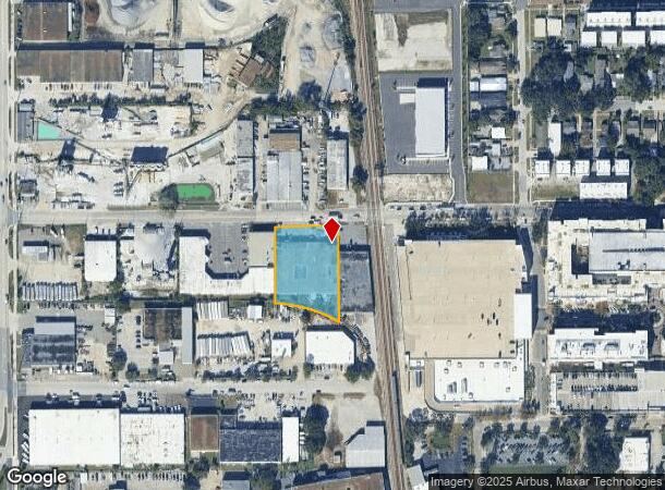 310 W Grant St, Orlando, FL Parcel Map