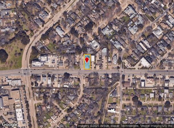  4303 W Lovers Ln, Dallas, TX Parcel Map