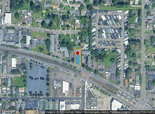  18445 E Burnside St, Portland, OR Parcel Map