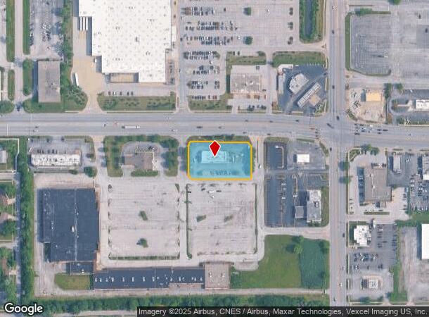 2400 Lincoln Hwy, Olympia Fields, IL Parcel Map