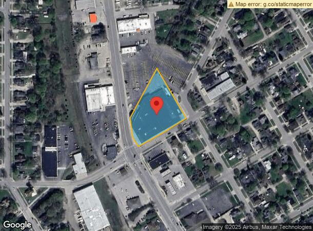  800 N Mitchell St, Cadillac, MI Parcel Map