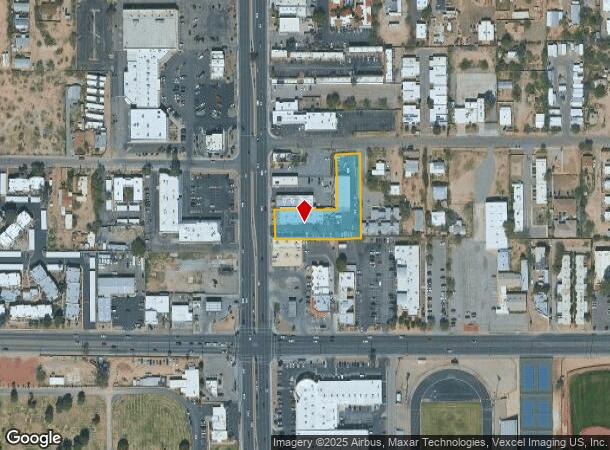  3650 N Oracle Rd, Tucson, AZ Parcel Map