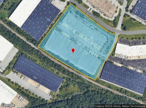 8263 Patuxent Range Rd, Jessup, MD Parcel Map