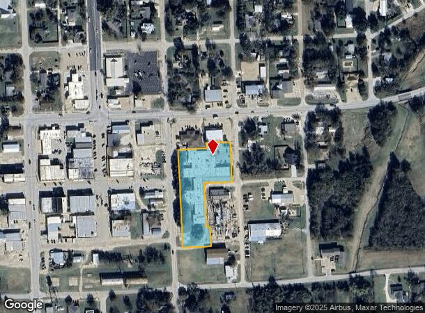 200 N San Jacinto St, Whitney, TX Parcel Map