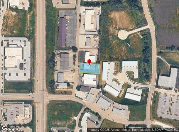  1625 N 203Rd St, Elkhorn, NE Parcel Map