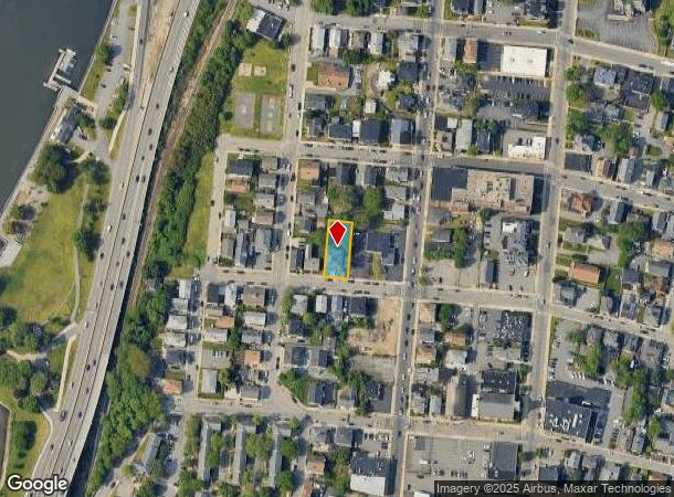  108 Cherry St, Fall River, MA Parcel Map