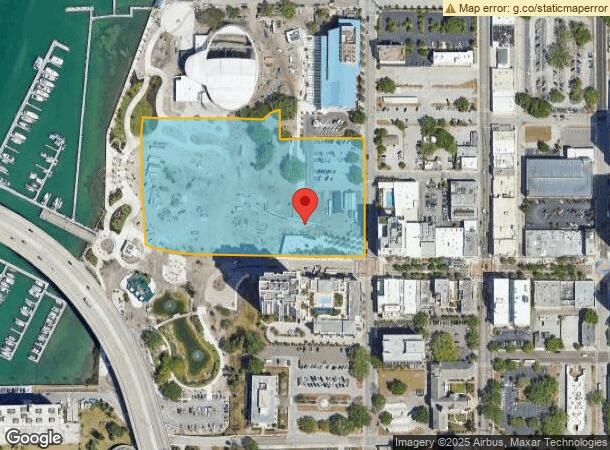  300 Cleveland St, Clearwater, FL Parcel Map