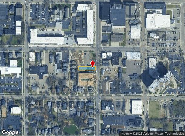  514 S Rose St, Kalamazoo, MI Parcel Map