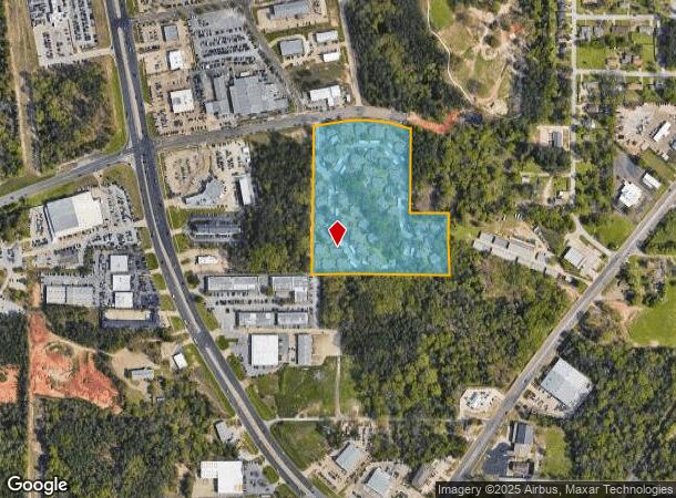3110 Towne Park Dr, Tyler, TX Parcel Map