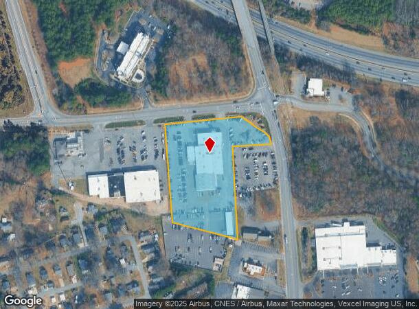 617 N Main St, Belmont, NC Parcel Map