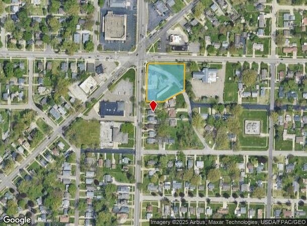  795 Brittain Rd, Akron, OH Parcel Map