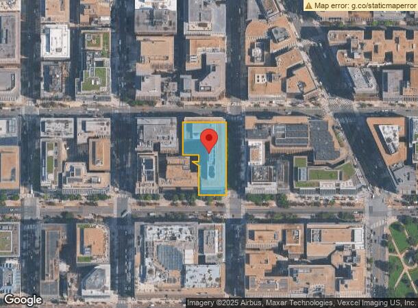 1801 K St Nw, Washington, DC Parcel Map