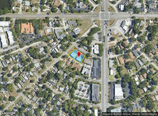  120 Sw Jefferson Cir N, Saint Petersburg, FL Parcel Map