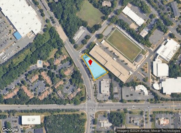  10609 Johnston Rd, Charlotte, NC Parcel Map