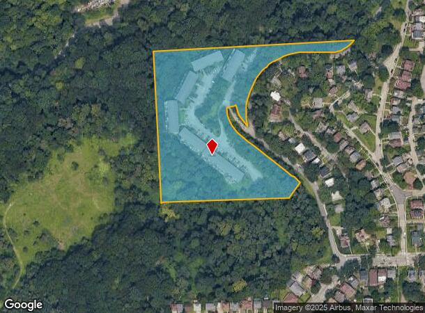 3001 Marshall Rd, Pittsburgh, PA Parcel Map