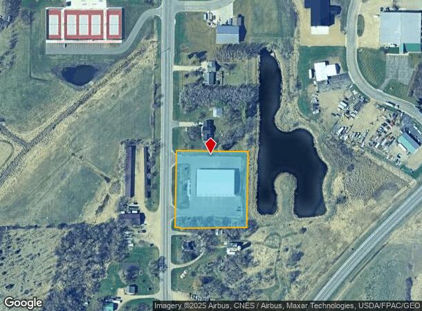  609 E 1St Ave, Osakis, MN Parcel Map