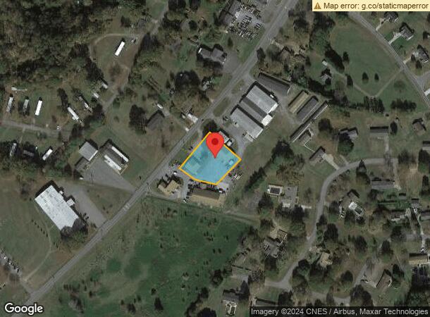  825 S Post Rd, Shelby, NC Parcel Map