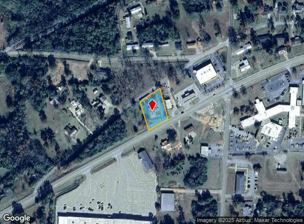  11621 Columbia St, Blakely, GA Parcel Map