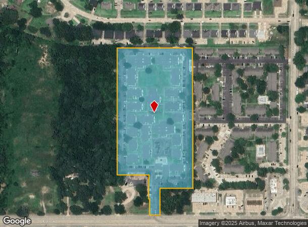  3126 Bert Kouns Industrial Loop, Shreveport, LA Parcel Map