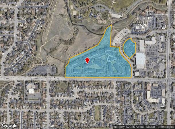 1212 Raintree Dr, Fort Collins, CO Parcel Map