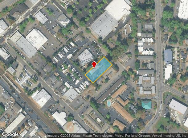 8732 Sw Scoffins St, Portland, OR Parcel Map