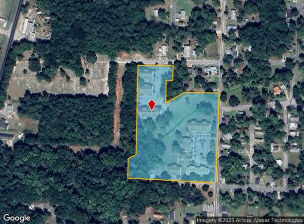 409 Martin Luther King Jr Dr, Moultrie, GA Parcel Map