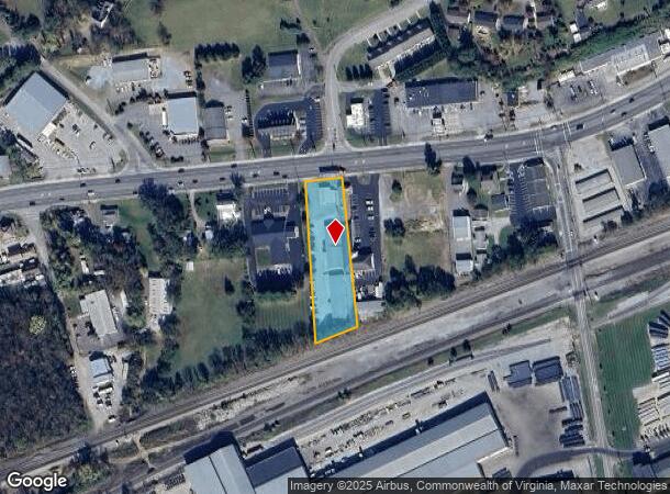  2800 W Main St, Salem, VA Parcel Map