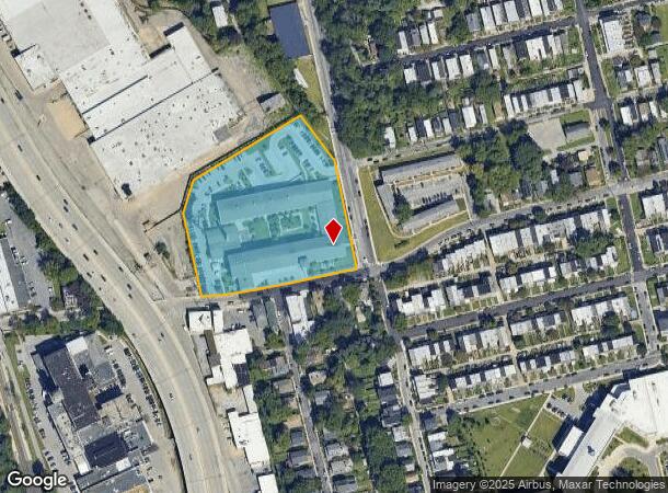  1500 Union Ave, Baltimore, MD Parcel Map