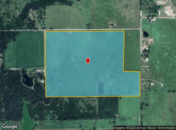  1960 Cr, Yantis, TX Parcel Map