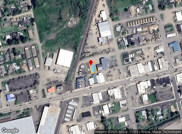 240 W First Ave, Sutherlin, OR Parcel Map