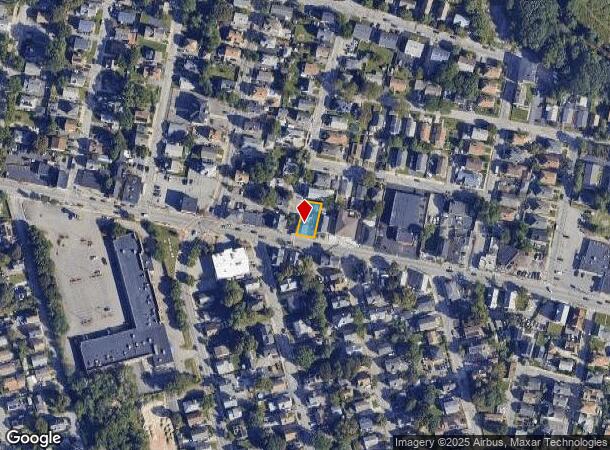 501 Hartford Ave, Providence, RI Parcel Map