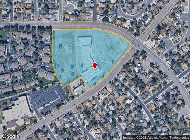  2030 Jet Wing Dr, Colorado Springs, CO Parcel Map