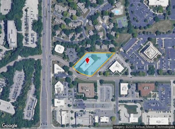  8620 W 110Th St, Overland Park, KS Parcel Map