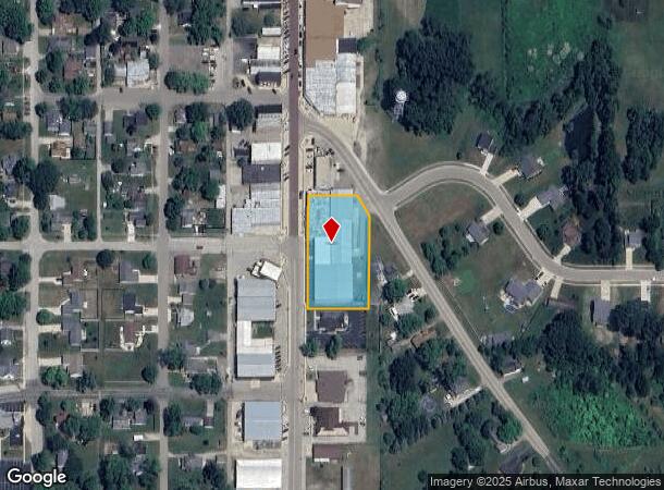 9007 First St, Baroda, MI Parcel Map