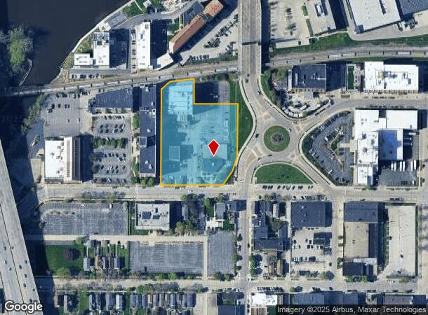  640 W Virginia St, Milwaukee, WI Parcel Map