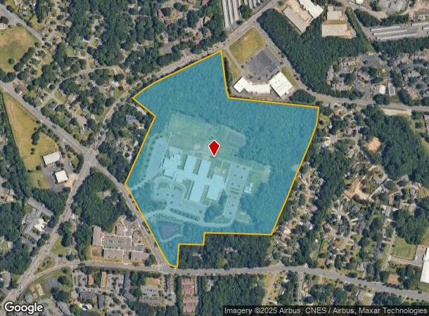  5014 N Sharon Amity Rd, Charlotte, NC Parcel Map