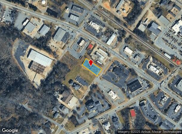  13 S Center St, Winder, GA Parcel Map