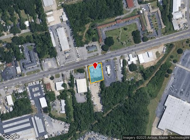  3717 Ogeechee Rd, Savannah, GA Parcel Map